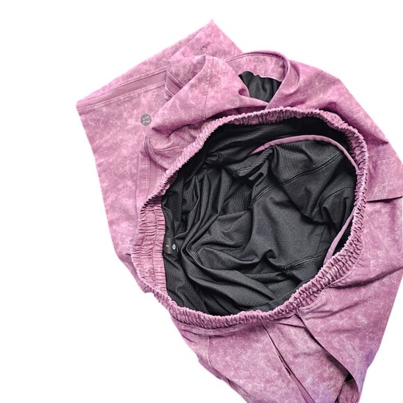Lululemon Mens Pace Breaker Short 9", Lined, Purple Dye Wash, Size Small - Picture 6 of 9